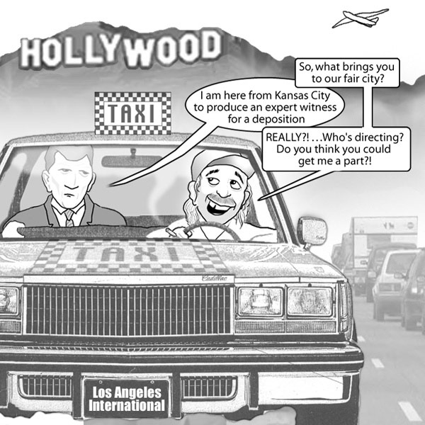 Comics for Law Firm's Monthly Newsletter
