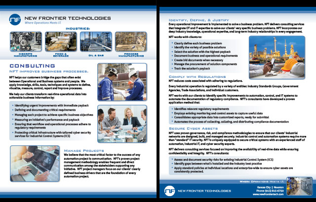 New Frontier Technologies Cut Sheet