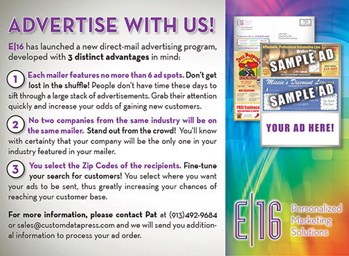 Printing Company Sales Mailer