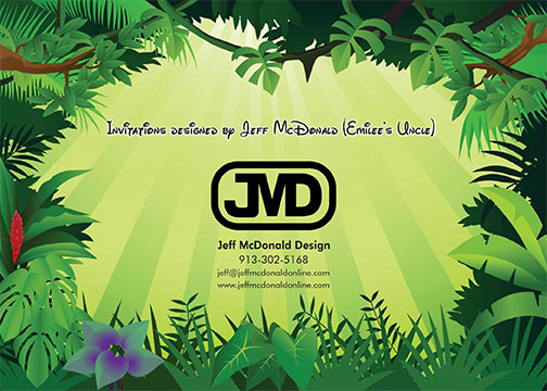 Baby Shower Invitation - The Jungle Book