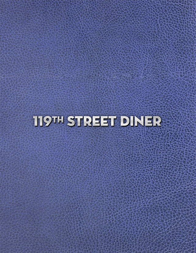 Diner Menu Design