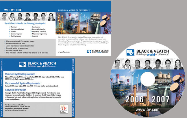 College Recruiting CD-ROM - Jewel Case Insert & CD