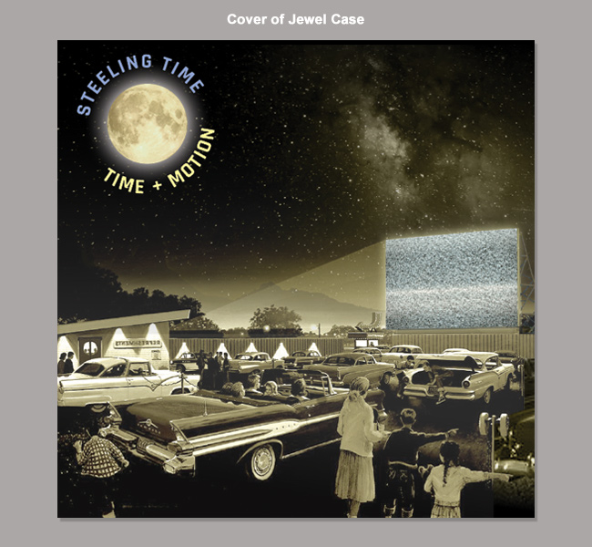 Time & Motion Band's Album CD packaging design