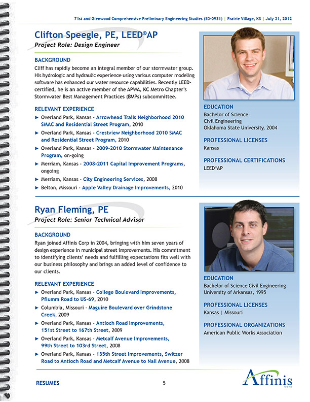 Proposal Template Design for Civil Engineering Firm