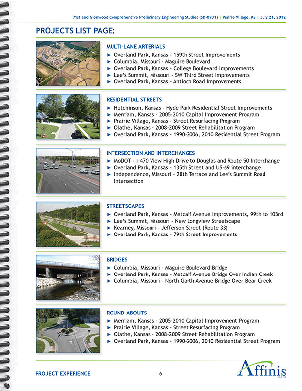 Proposal Template Design for Civil Engineering Firm