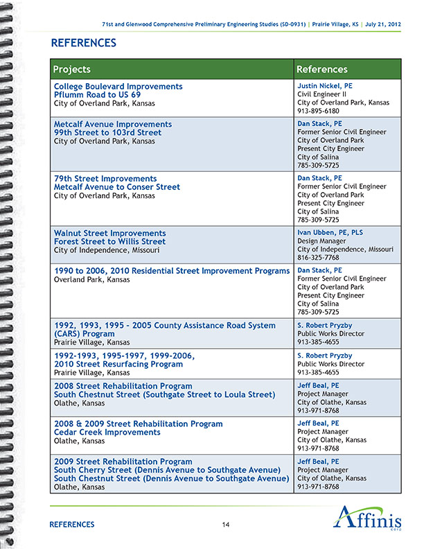 Proposal Template Design for Civil Engineering Firm