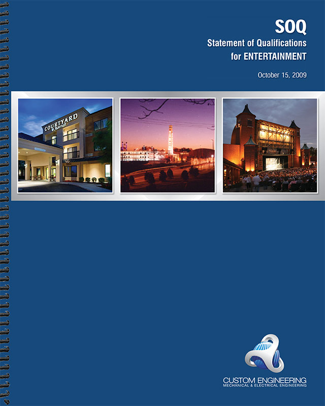Statement of Qualifications (SOQ) for Mechanical & Electrical Engineering Firm