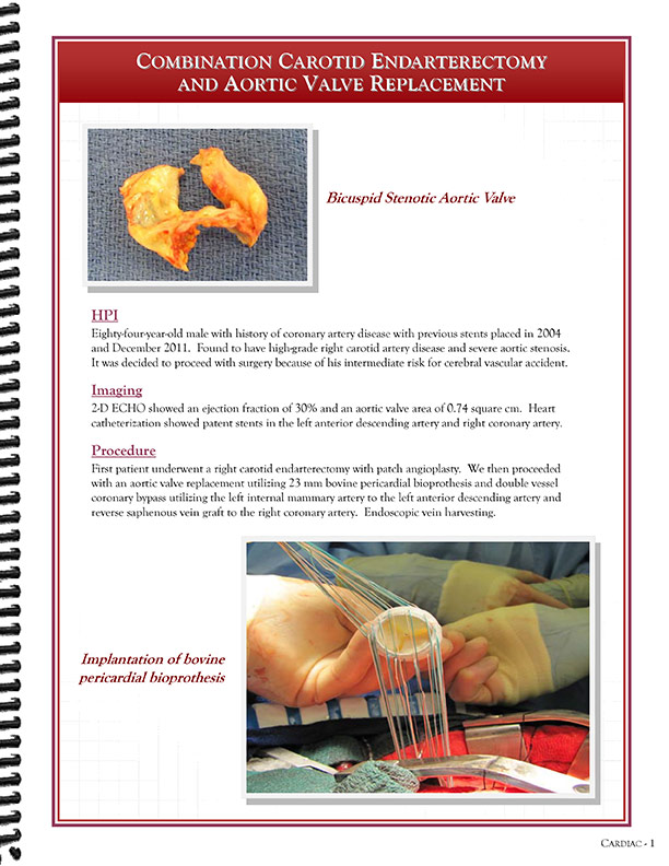 Cardiothoracic Surgeons' 
Case Studies Referral Booklet