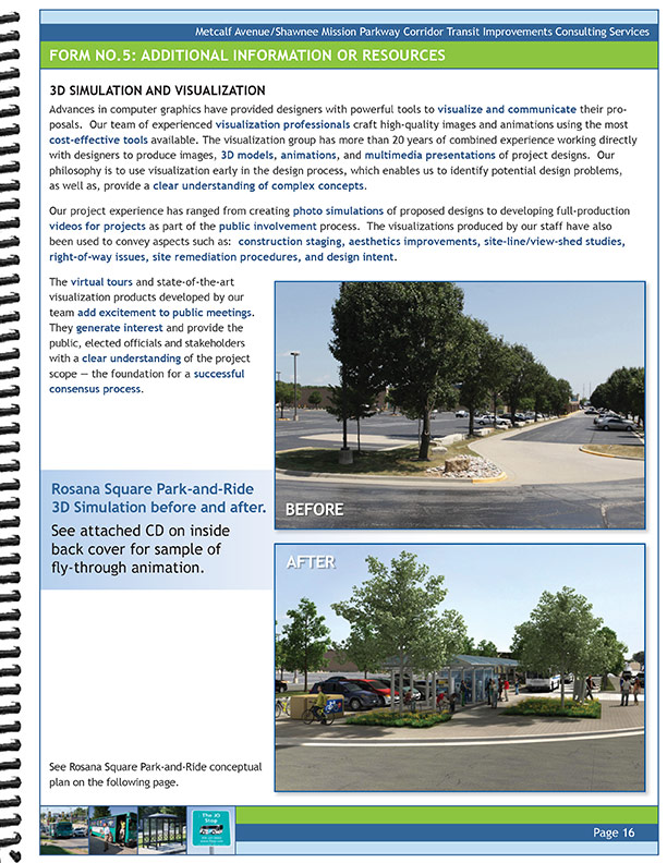Proposal for Transit Improvement Consulting Contract