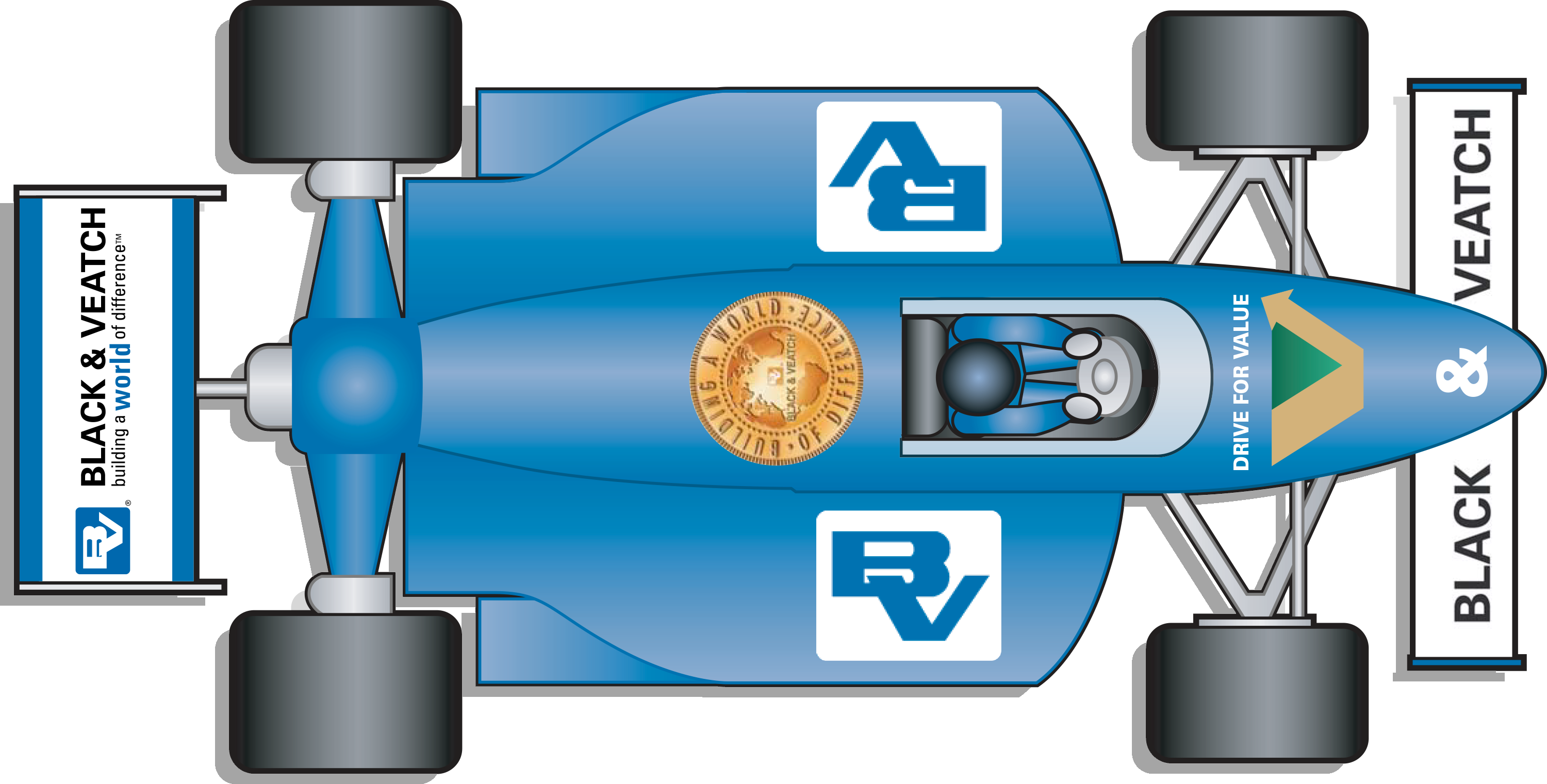 Indy Car Illustration