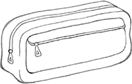 Pencil Pouch Illustration