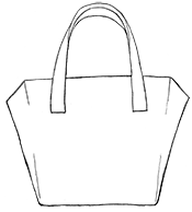 Shopper Tote Illustration