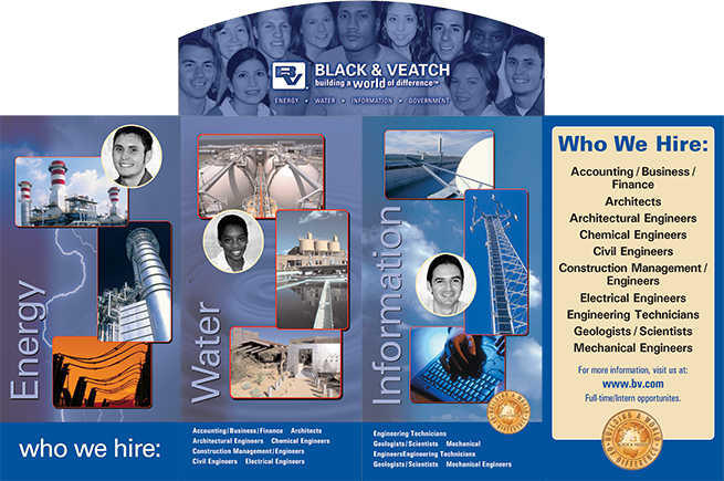 College Recruiting Tabletop Display