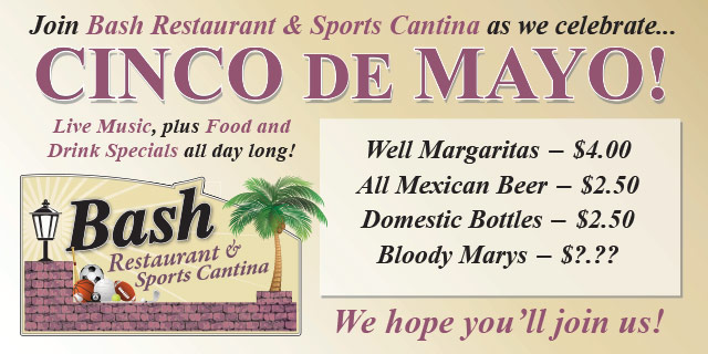 Bash Restaurant & Cantina Large Banner