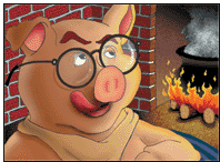 The 3 Little Pigs Illustrations