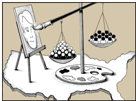 Abraham Lincoln Mosaic