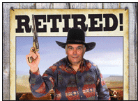 Russ's Retirement Party Poster