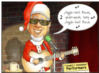 Homemade Christmas Card Illustration
